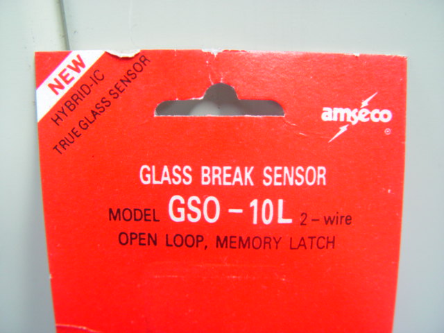 [B74] GLASS BREAK SENSOR GSO-10L