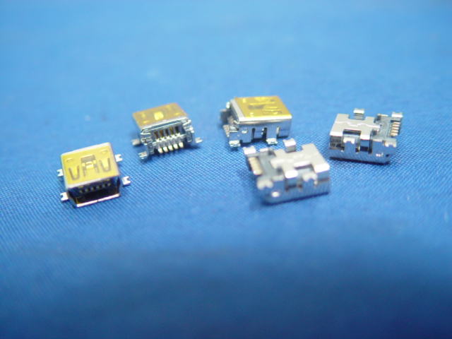 [D347] SMD MINI USB 기판측부품