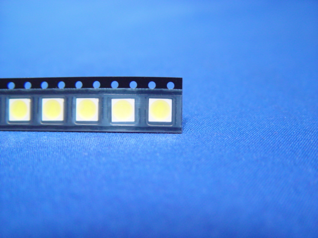 [J496] 5050 SMD타입 3칩 백색(호박색) LED