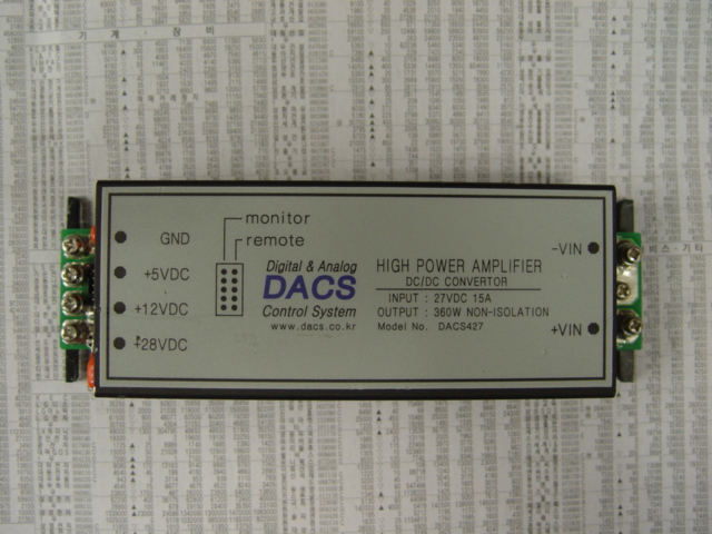 [T224] HIGH POWER AMPLIFIER DACS427