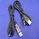 [V160] USB 케이블 120cm길이 4 pin 잭코드(2개)