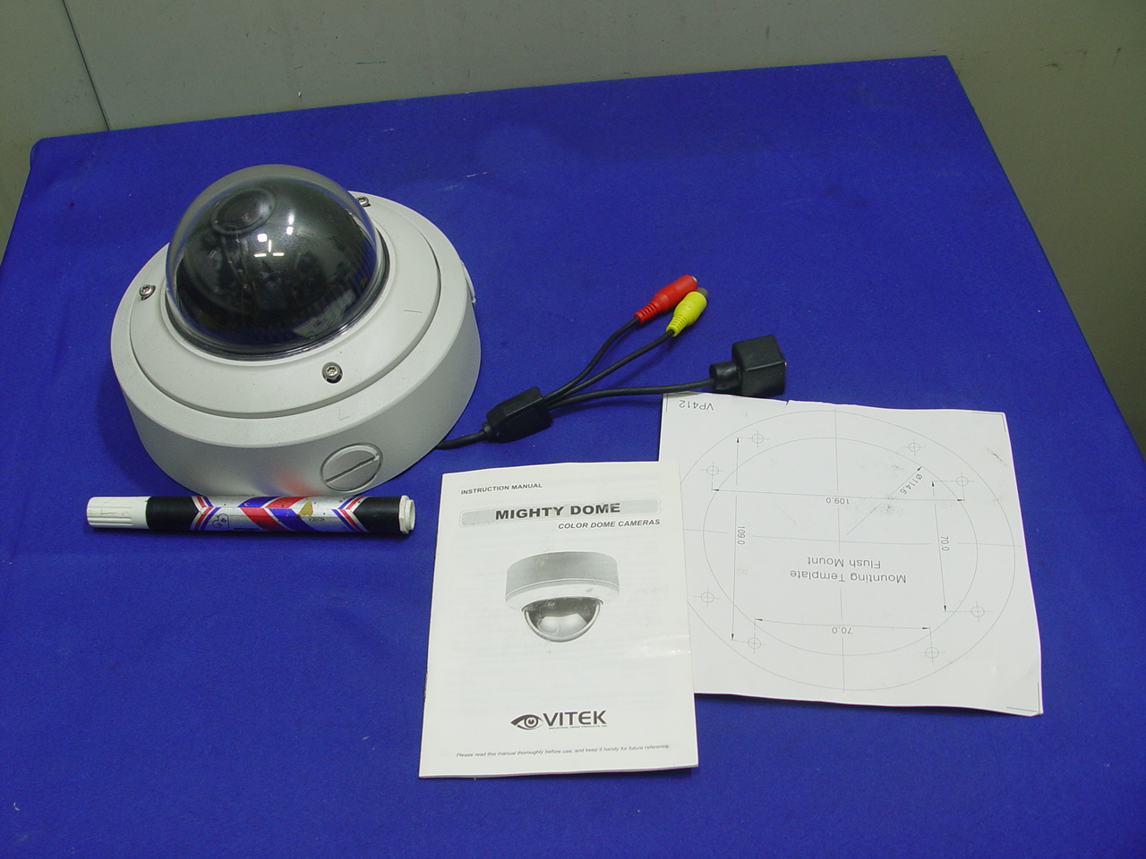 [W778] 부품용 CCTV 돔 카메라
