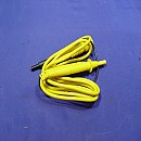 [X727B] BNC  바나나단자 달린 용도미상 계측기용 고급 프로브(노란색)