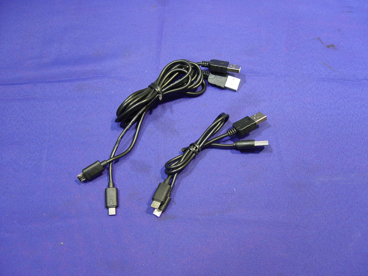 [A1135] 마이크로 5핀 USB 케이블(4개)