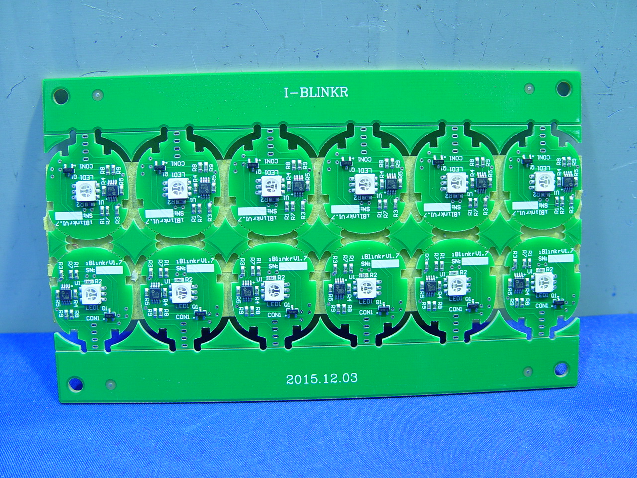 [A2407] 용도미상  LED PCB 어레이(12장)