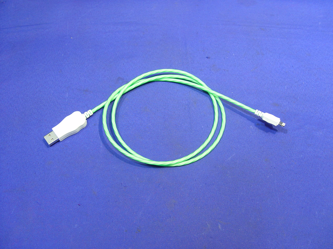 [A3287B] IPHONE  LED 흐르는 충전/데이타 USB 케이블