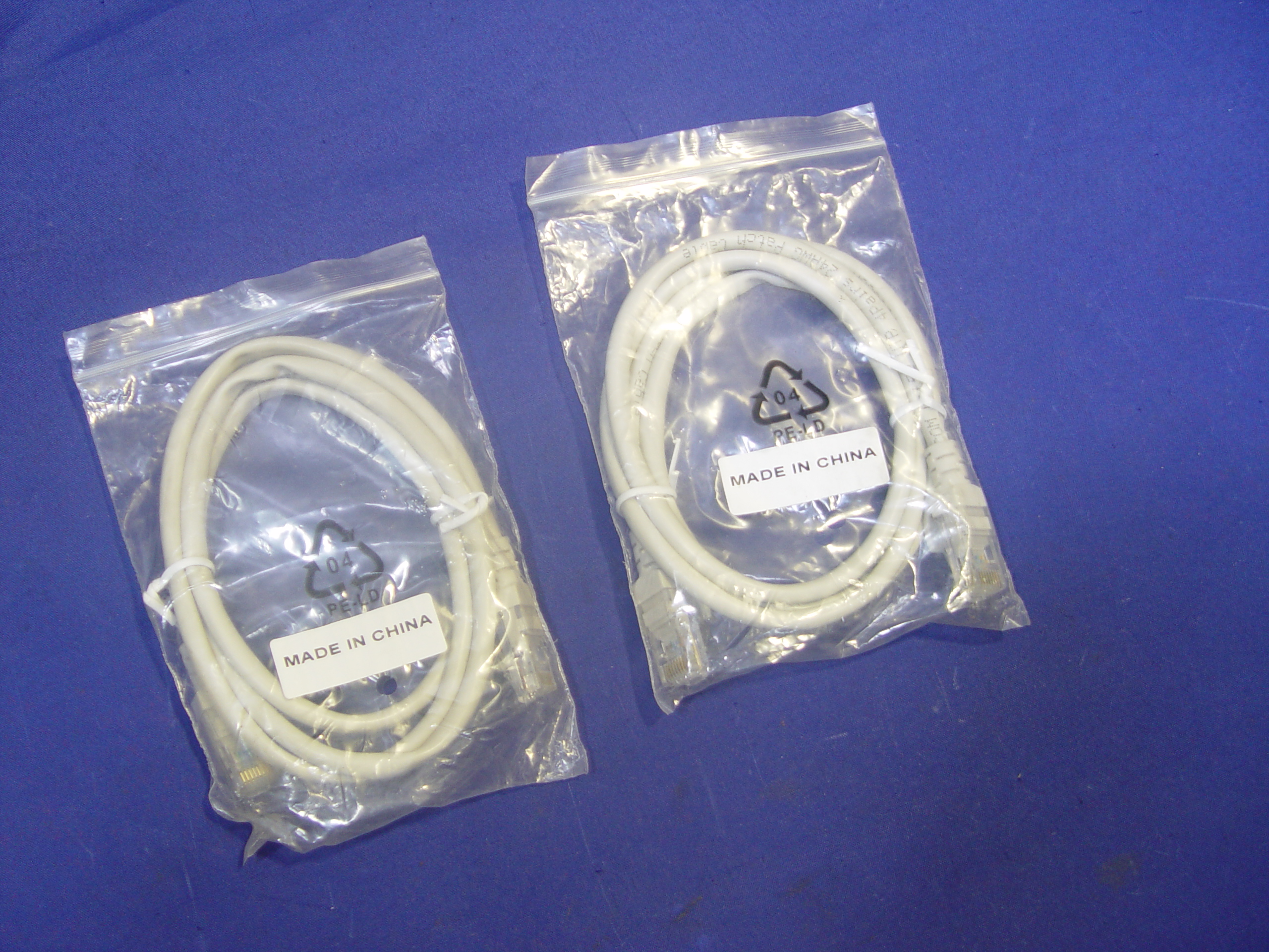 [A9210] LAN PLUSCOM Cat5e UTP 4Pairs 24AWG Patch Cable1m(2개)
