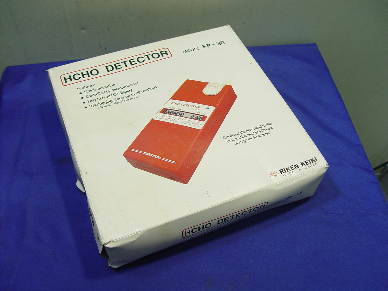 [B2592] HCHO DETECTOR FP-30(포름알데이드 측정기)