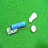 [B4025] DIY 휴대용 선풍기 부품들 18650 2000mA 모타 충전PCB