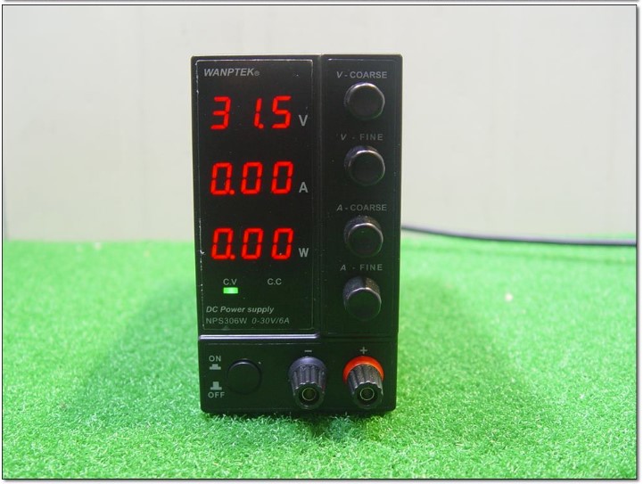 [B7519] 전압 전류 전력 표시되는 소형 정밀 가변파워 DC 30V 6A