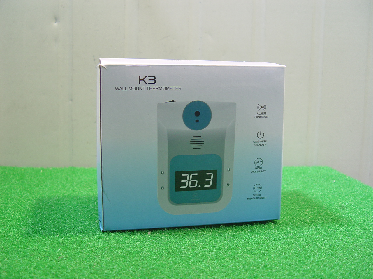 [B8706] 비접촉 온도측정기 체온계 발열체크기  K3