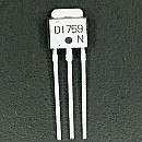 [D2039] 2SD1759 SEMICONDUCTOR TO-92S(80개)